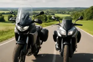Le differenze tra parabrezza alto e basso sulle moto touring: come cambia davvero la protezione in viaggio