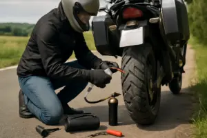 Kit di riparazione pneumatici moto: l’accessorio che può salvare una giornata di viaggio improvvisa