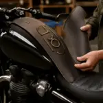 Cinture serbatoio in pelle per moto custom: il modo semplice per proteggere e rinnovare il look
